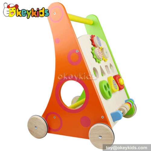 Stand learning walker wood toys for kids W16E047