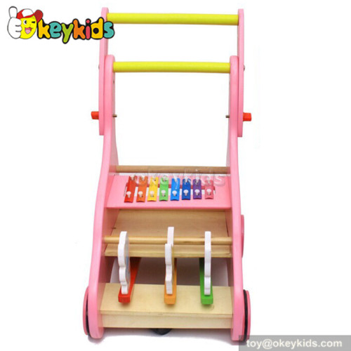 wholesale fashion baby wooden toy walker W16E023A