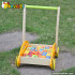 Lastest products wooden baby push walker for sale W16E017