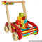 Lastest products baby wooden walker with blocks W16E046