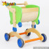Lastest products 3 IN 1 wooden push along baby walker W16A016