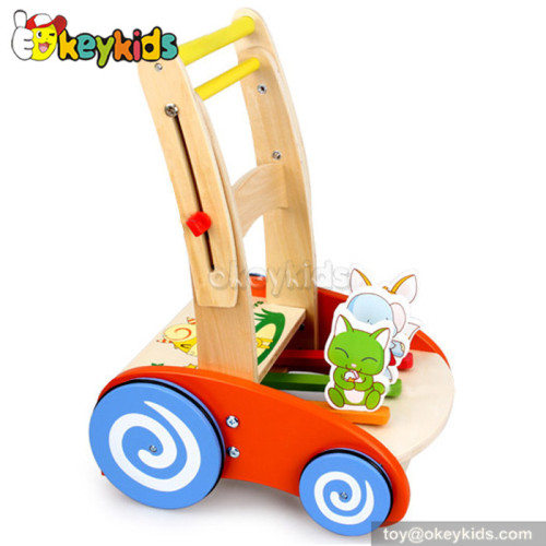 Lastest products multifunction baby wooden activity walkerW16E026