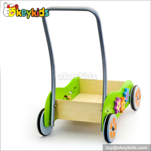 Wholesale cheap baby walker wooden toys for sale W16E001