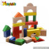 Wholesale cheap wooden baby walker car with blocks W16E019