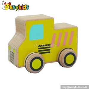 Wholesale cheap wooden baby car toy for sale W04A111