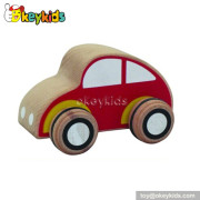 Wholesale cheap children wooden toy wheels for sale W04A117
