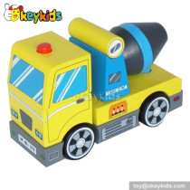 Top sale mini wooden trucks for kids W04A121