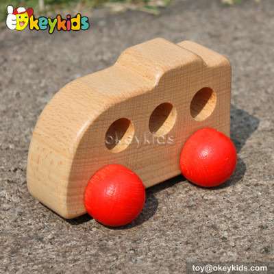 Top sale mini toy wooden car for kids W04A124