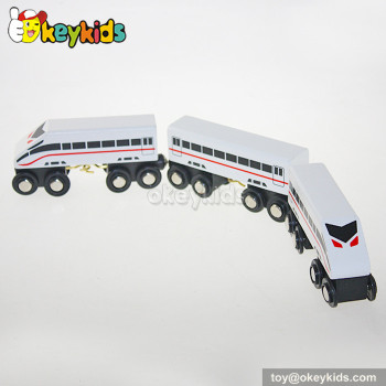 Wholesale fashion kids wooden train toy for sale W04A130