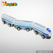 Wholesale fashion kids wooden toy train for sale W04A131