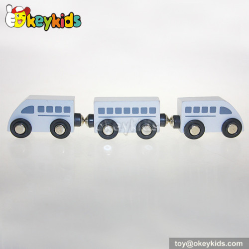 Wholesale fashion kids wooden toy train sets for sale W04A132