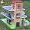 Best design children wooden car garage toy for sale W04B028