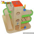 Best design children wooden toy garage set W04B007