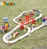 Best design kids wooden train sets for toddlers W04C054