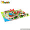 Best design 125 pieces wooden children toy train sets W04C059
