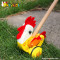 Cartoon chicken wooden push walkers for babies W05A011