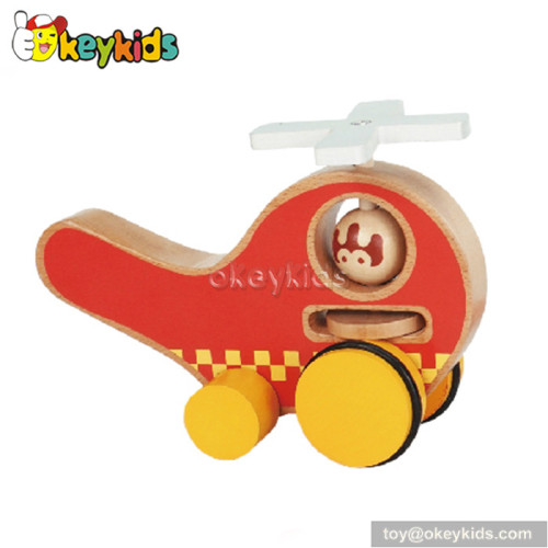 Preschool baby wooden push pull toy for sale W05A018