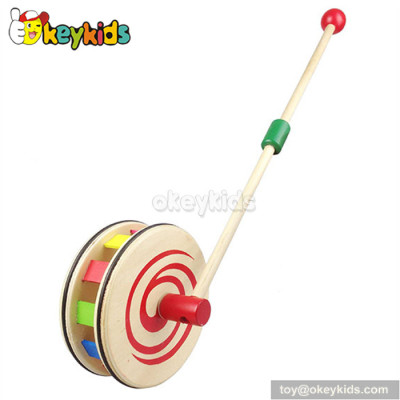 Wholesale high quality baby wooden pull toys W05A019