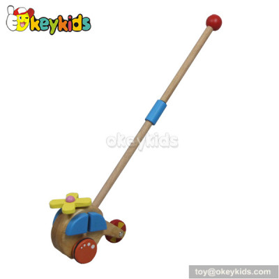 Best design wooden baby pull toys for sale W05A008