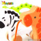 Cartoon design wooden drag animal toy for toddlers W05B084