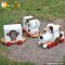 Cartoon train design wooden toys for kids W05B090