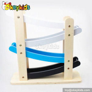 Creative ramp racer children toy wooden playsets for sale W04E032