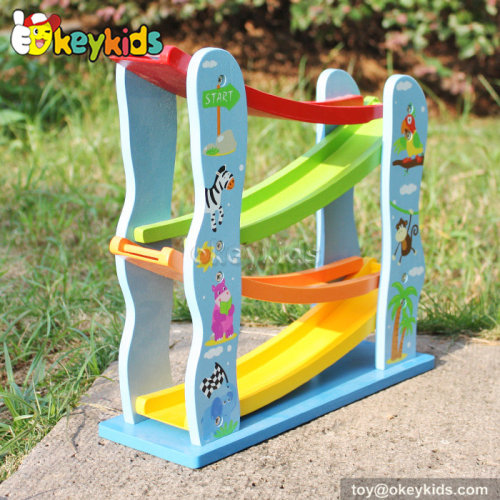 Okeykids Ramp racer educational wooden toys for toddlers W04E045