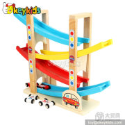 Top fashion ramp racer educational wooden toys for toddlers W04E009