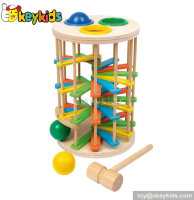 Educational ramp racer wooden toddler educational toys W04E022