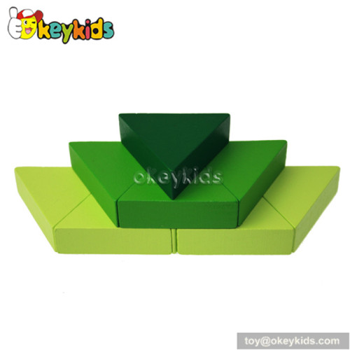 Classic wooden building blocks for kids W13A032