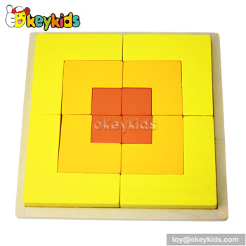 Classic educational wooden building blocks for kids W13A033