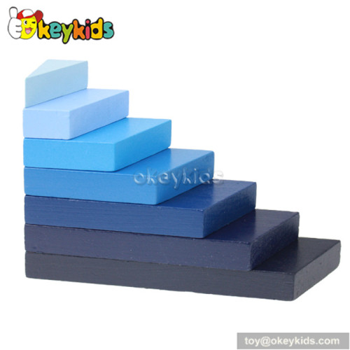Classic children educational wooden building toys for sale W13A034