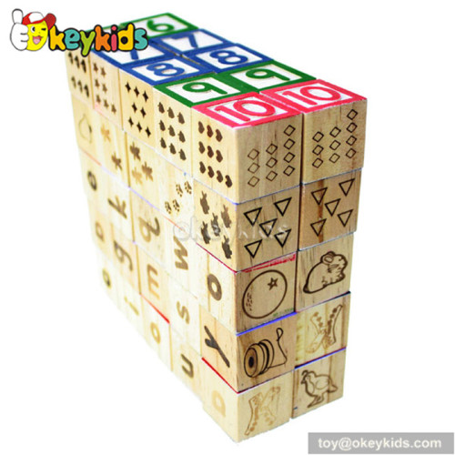 Classic educational wooden building toys for boys W13A038