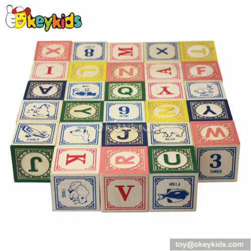 High quality educational wooden blocks for kids W13A042