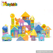 New fashion kids wooden building blocks construction toys W13A055