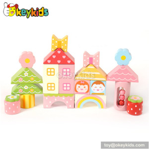New fashion lovely wooden educational blocks for toddlers W13A056