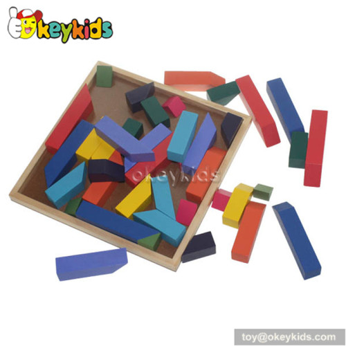 New fashion toddlers educational wooden toy blocks for sale W13A060