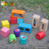 Best sale preschool kids wooden building blocks W13A069