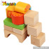 Best design preschool wooden building toys for toddlers W13A084