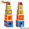 Classic nesting blocks kids educational wooden stacking toys W13D061