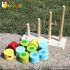 Best educational toy wooden stacking toys for toddlers W13D076