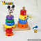 Top fashion cartoon wooden stacking toys for 1 year old W13D080