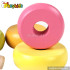 Colorful rainbow kids wooden stacking blocks for sale W13D117