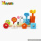 Best design funny wooden animal stacking toys for 2 year olds W13D113