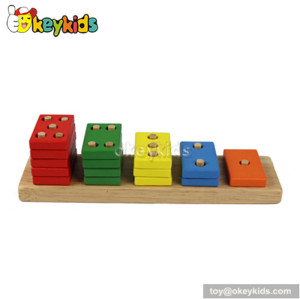 Best design wooden baby sorting toys W13D029