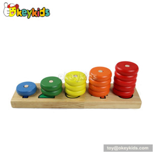Best design educational wooden sorting toys for toddlers W13D030
