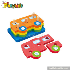 New fashion wooden baby shape sorter toy for sale W13D036