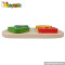 New fashion geometry wooden shape sorter toy for toddlers W13D090