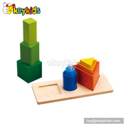 Wholesale educational wooden baby shape sorter toy for sale W13D041