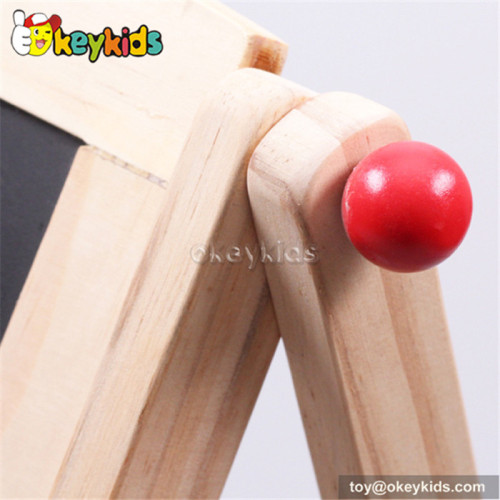 Best design double-sided educational wooden kids drawing toys W12B045
